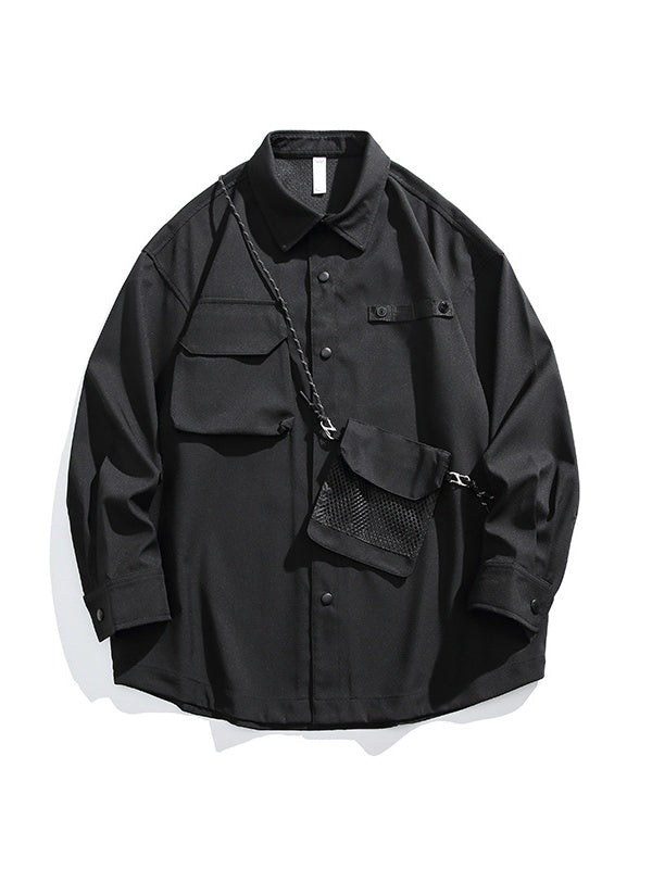 Large Pockets Water Proof Windproof Outdoor Functional Style Shirts