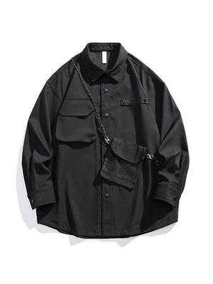 Large Pockets Water Proof Windproof Outdoor Functional Style Shirts