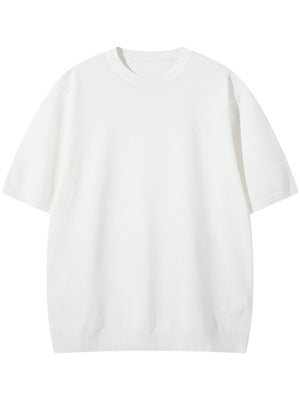 Retro Old Money Style Leisure T-shirts