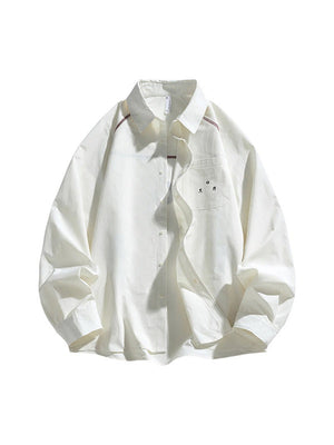 Hasselblad Line Loose-fit Color-blocked Shirts