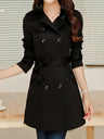 Double-breasted Mid-length Trench Coats