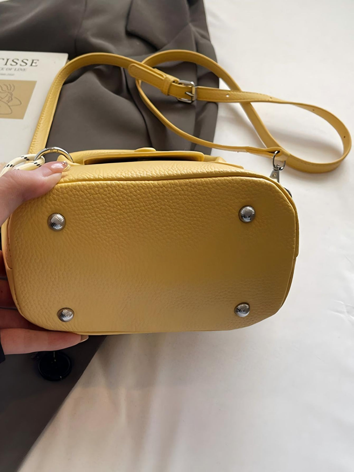 Lychee-patterned Crossbody Bag