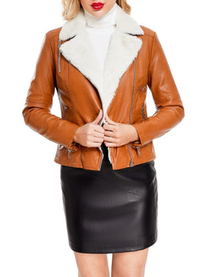 Fur Plush Long Sleeve Keep Warm Jackets