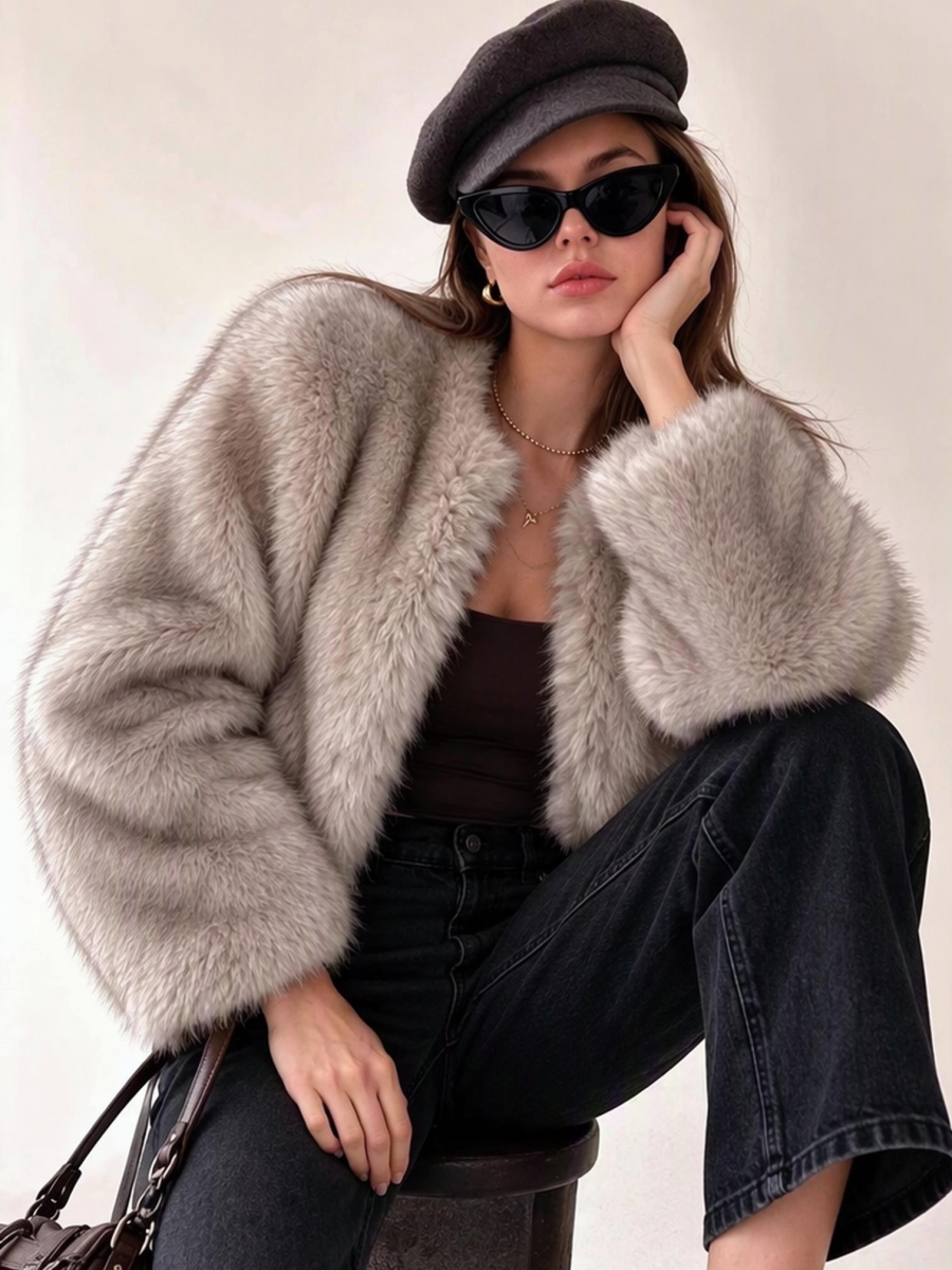 Liber Women's Sequins Coats