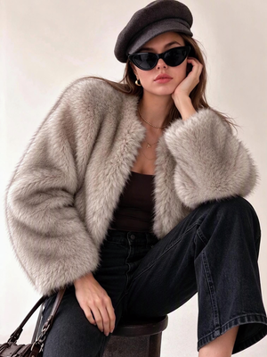 Liber Women's Sequins Coats