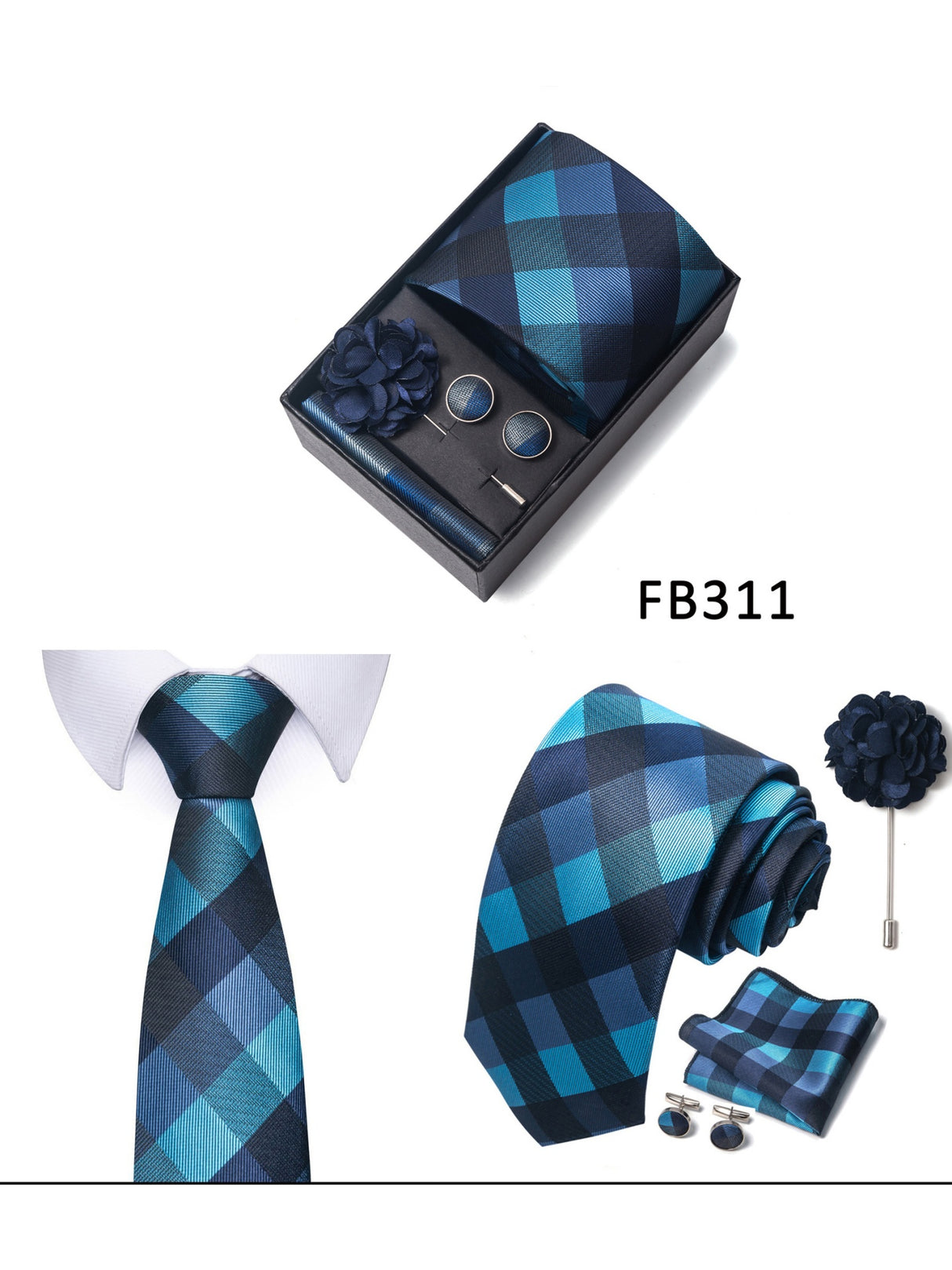 Ties Corsage Accessories Set