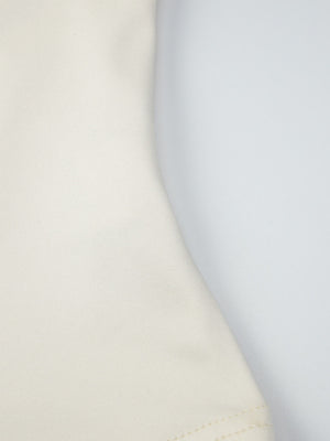 Draped Collar Buttons Slim-fit Jacket T-shirts