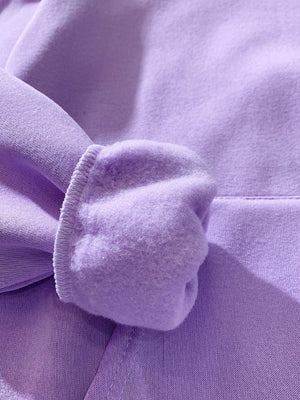 Liber Autumn Women's Pocket Solid Color Sweatshirts&Hoodies