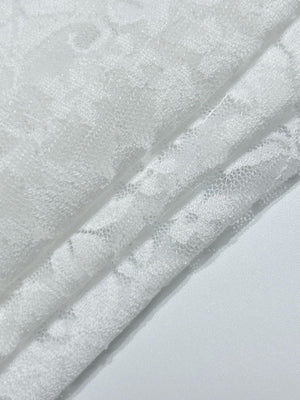 White Halter-neck Lace See-through Ruched Long Dress