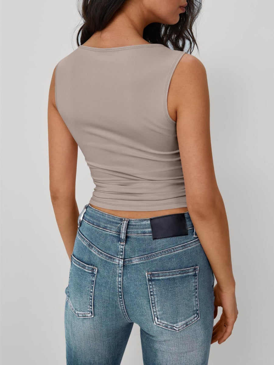 Slim-fit Base Layer Shirt Tank Tops
