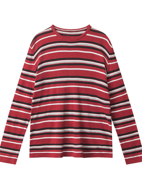 Liber Spring Women's Color matching T-shirts