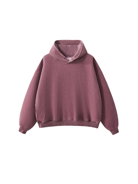 Washing Plush Hooded Sweatshirts&Hoodies