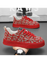 Liber Four Seasons Printed Men's Casual Sneakers