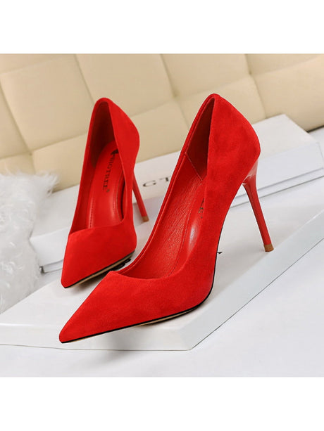 Liber Spring and autumn women's high heels