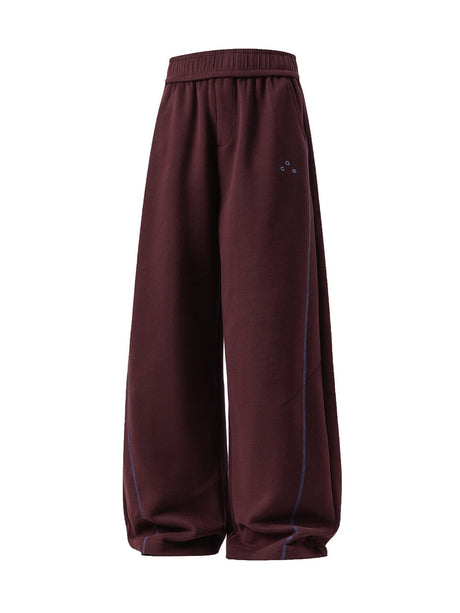 Liber Autumn Men's Embroidery Stripes Pants
