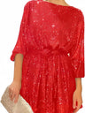 Basic Sequins Bandage Party Short Dress