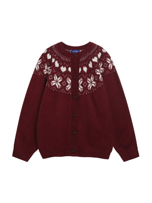 Christmas Retro Fair Isle Cardigans