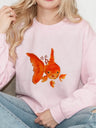 Goldfish Printed Sweatshirt