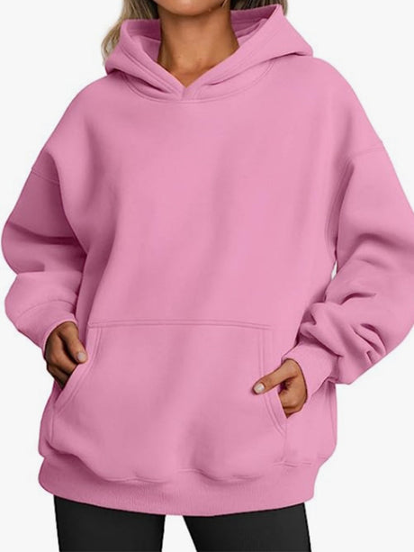 Liber Autumn Women's Pocket Sweatshirts&Hoodies