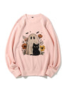 Halloween Pullover Printed Sweatshirt
