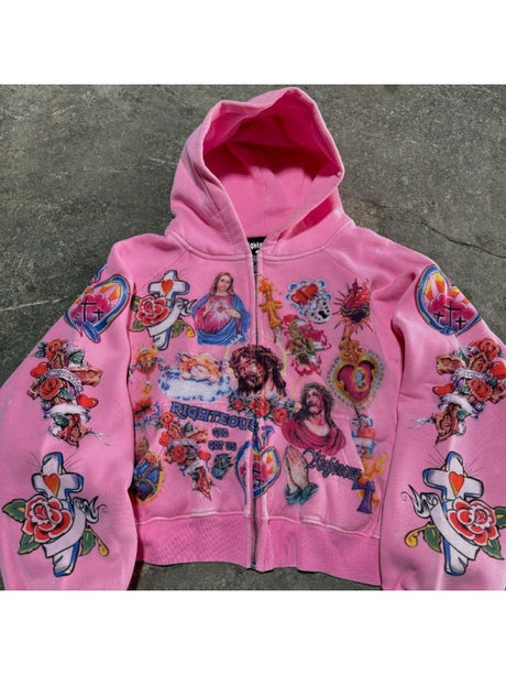 Liber Autumn Neutral wear Painting Geometric patterns Jackets