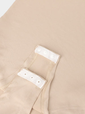 Slim Fit U-neck Long Sleeve Slimming Bodysuit