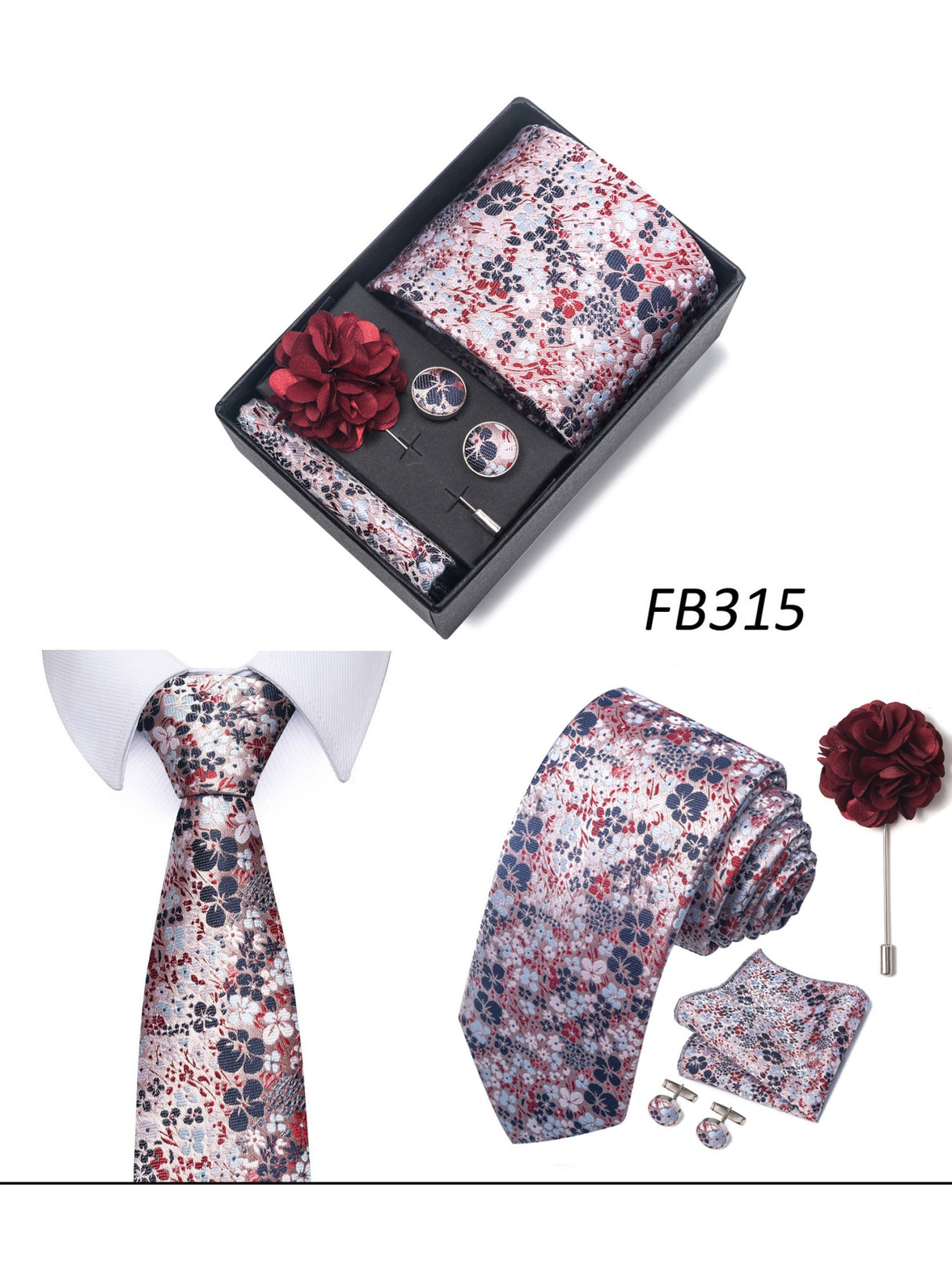 Ties Corsage Accessories Set