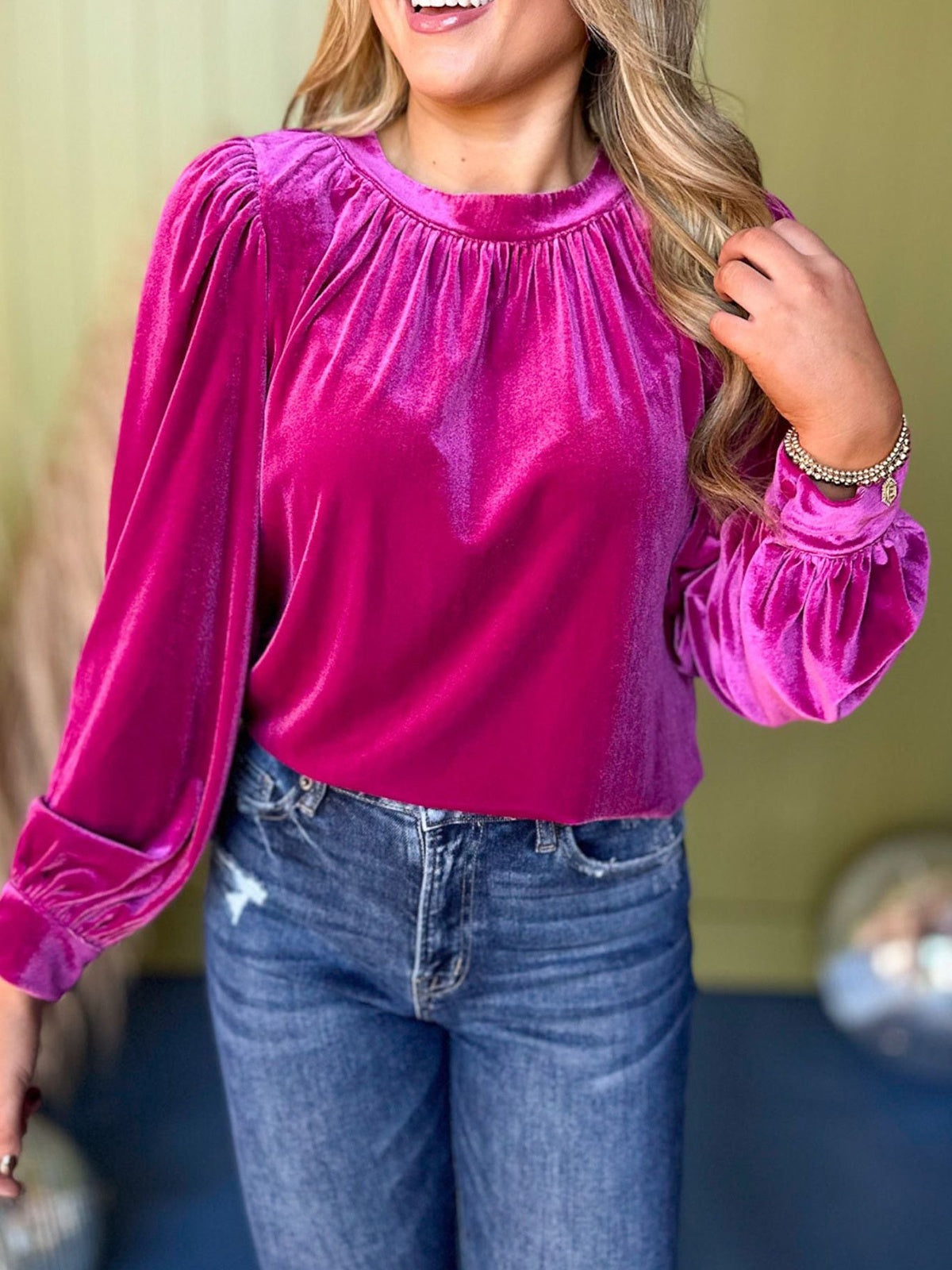 Hood Crew Neck Long Sleeve Splicing Velvet T-shirts