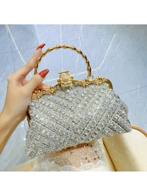 Liber Four Seasons ACC Rivet Diamond Shell Bag