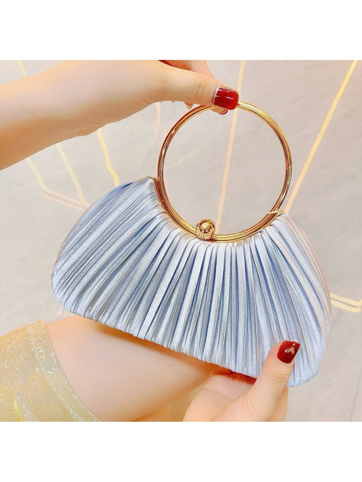 Liber Four Seasons ACC Pleated Bag