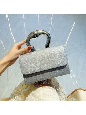 Liber Four Seasons ACC Sequined Small Square Bag