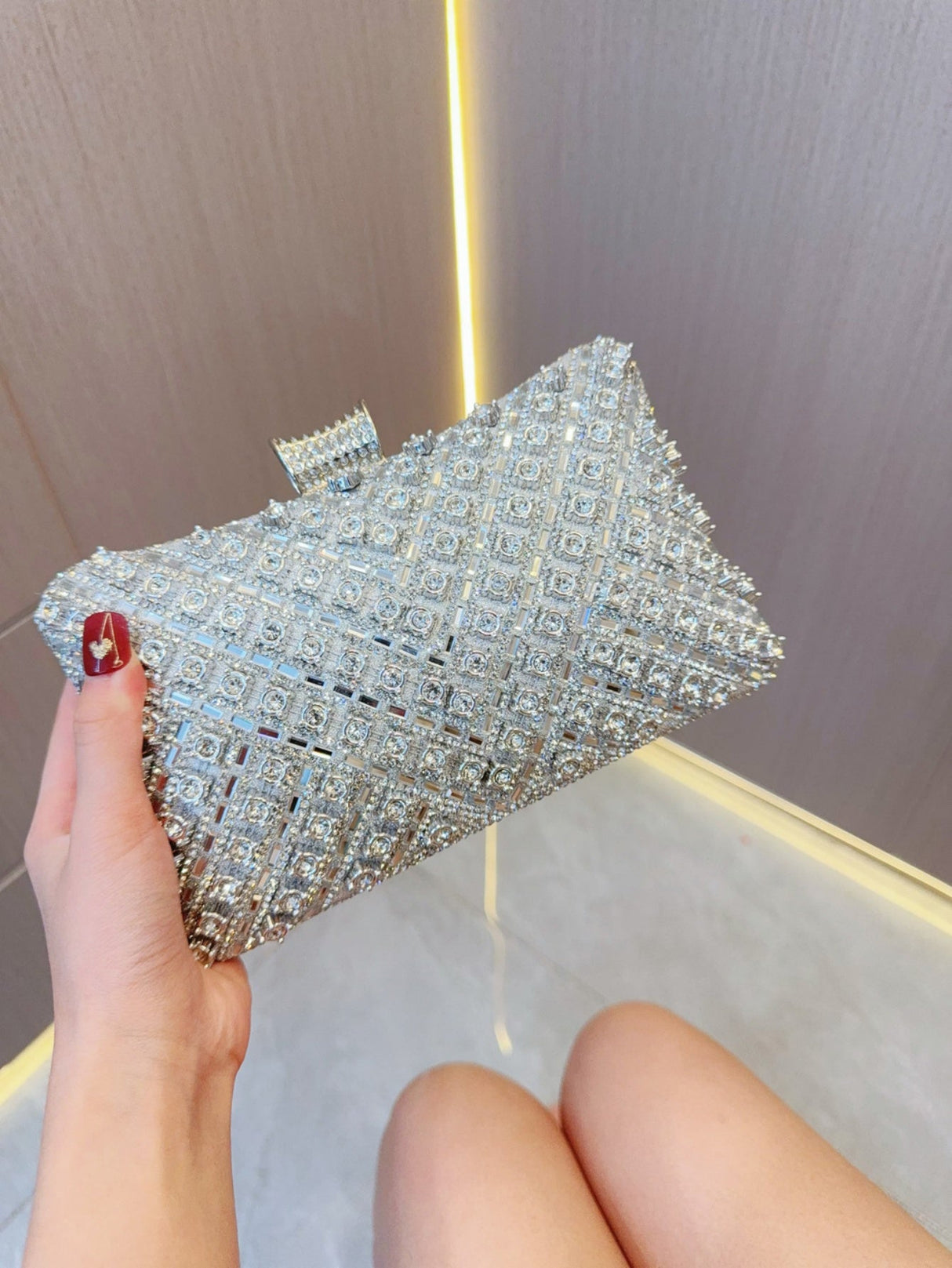 Liber Four Seasons ACC Diamond Box Bag