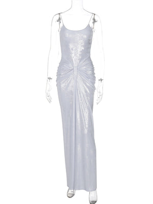 Liber Autumn Women's Flash Pleated Maxi Dresses