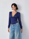 Elegant Long-sleeved Fitted Dress With Lace Trim Lace Jumpsuits&Bodysuits