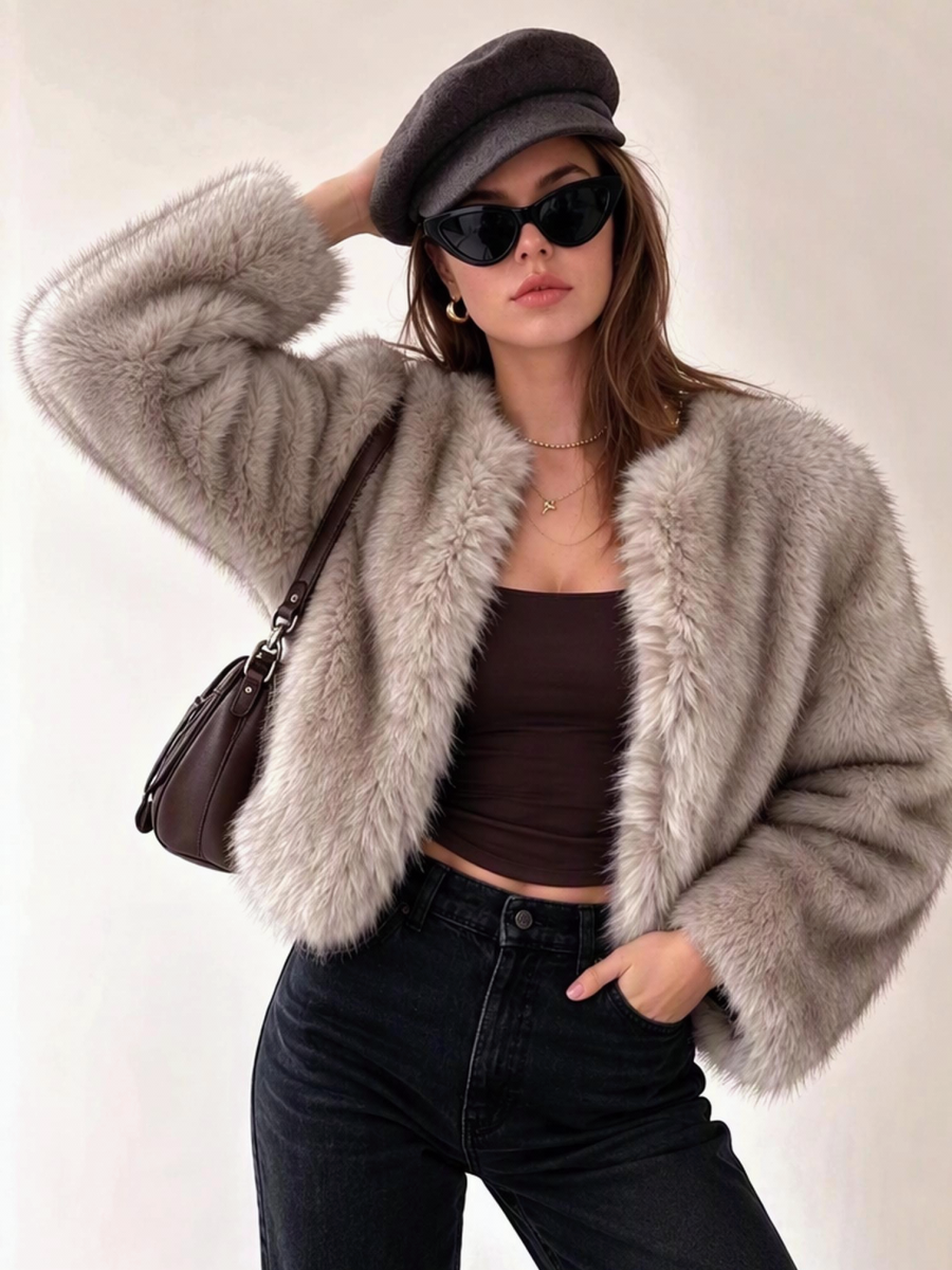 Liber Women's Sequins Coats