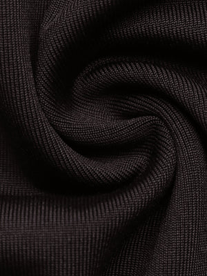 Heart-shaped Square Neck Long-sleeved Knitted Slim-fit Bodysuit/trousers
