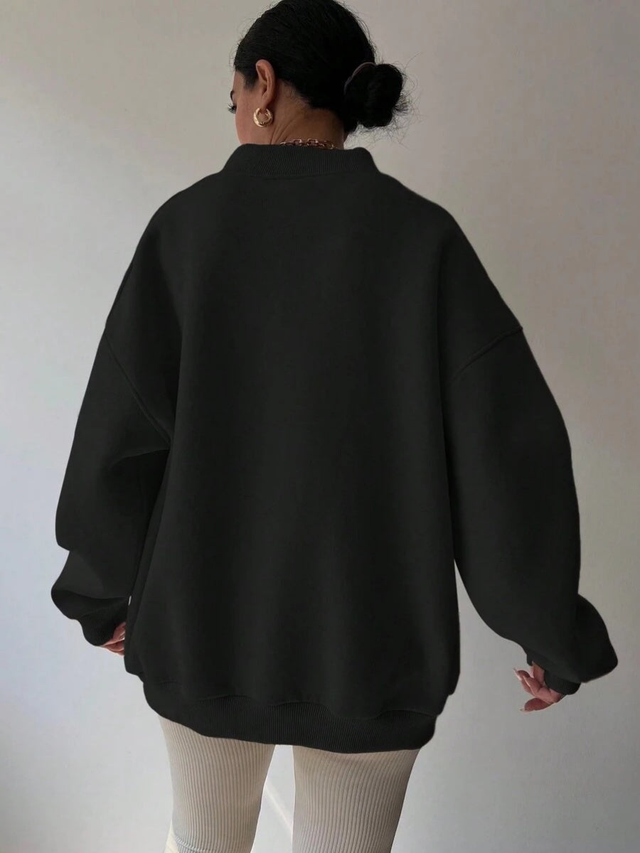 Liber Summer Women's 3D Three-dimensional pattern Solid Color Sweatshirts&Hoodies