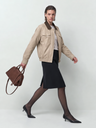 Zipper Pocket Solid Color Jackets