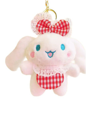 Plüschhasen-Schlüsselanhänger