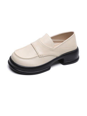 Liber Spring and autumn women's thick-soled loafers
