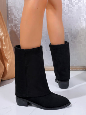 Women's Boots With Trouser Legs