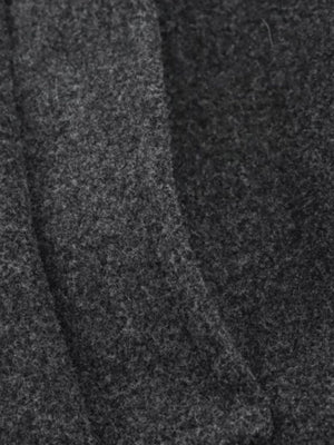 Soft Cropped Blazer With Double-breasted Lapels