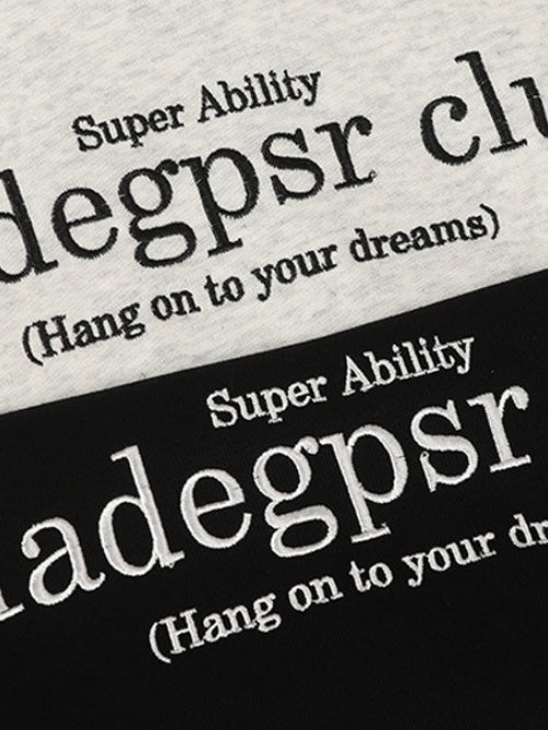 Ins Hip Hop Embroidered Floral Towel Hoodies