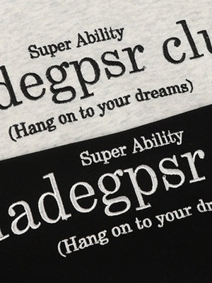 Ins Hip Hop Embroidered Floral Towel Hoodies