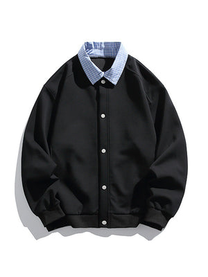 Layered-look Color-blocked Jackets