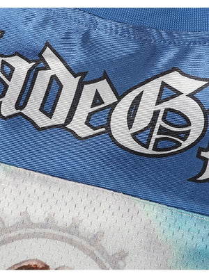 Hip Hop Gothic Alphabet Printed Ins Boxy T-shirts