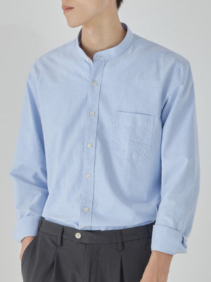 Leisure Stand Collar Shirts