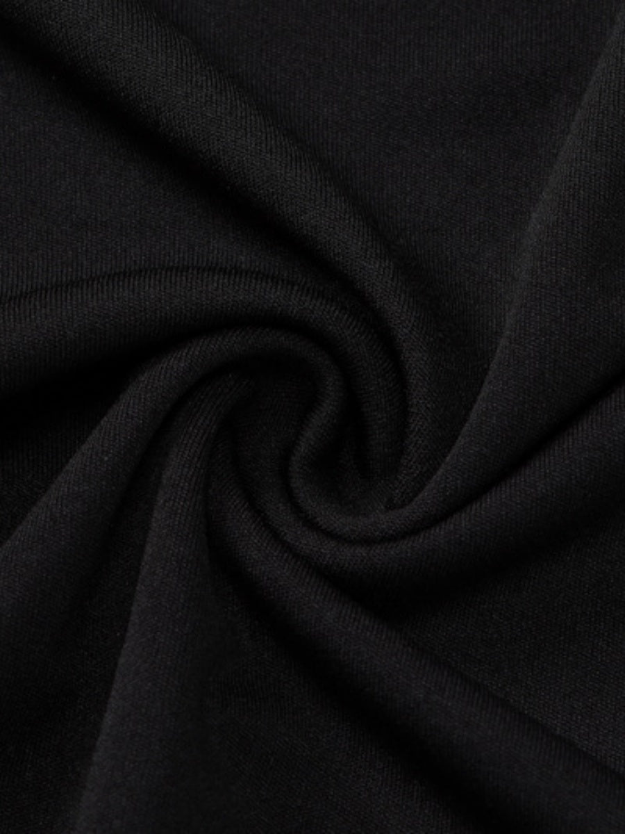 Sexy Deep V Short Sleeve Solid Color Pleated Maxi Dresses