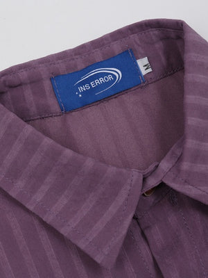 Retro Embroidery Stripes Ins Shirts