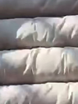 Zippered Pocket Quilting Lightweight Coat Stuffing Leisure Outdoor Cotton-padded Clothing